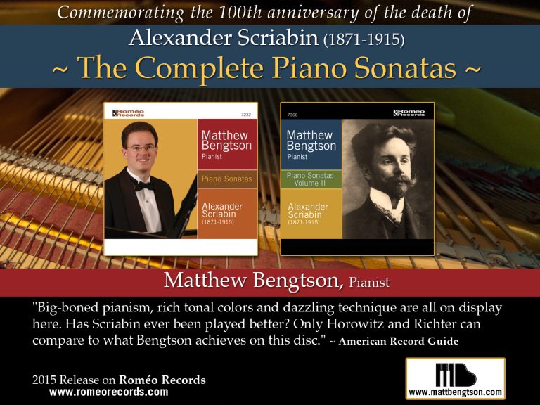 Scriabin sonatas ad